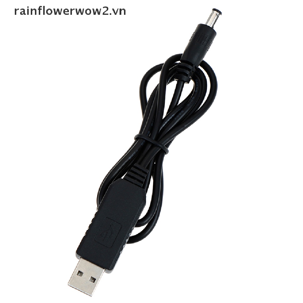 Cáp Chuyển Đổi Usb dc 5v Sang dc 12v 2.1x5.5mm male
