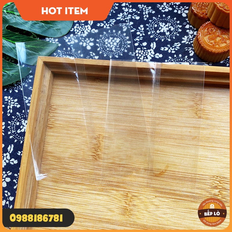 Túi Đựng Bánh Trung Thu - Đựng Trà - Cơm Cháy Trong Suốt SIÊU ĐẸP - 1 Set 100 Túi