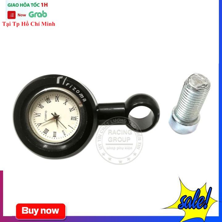 Đồng Hồ Chân Gương Xe Máy + Tặng Kèm Ốc 10 Ly Zen Thuận