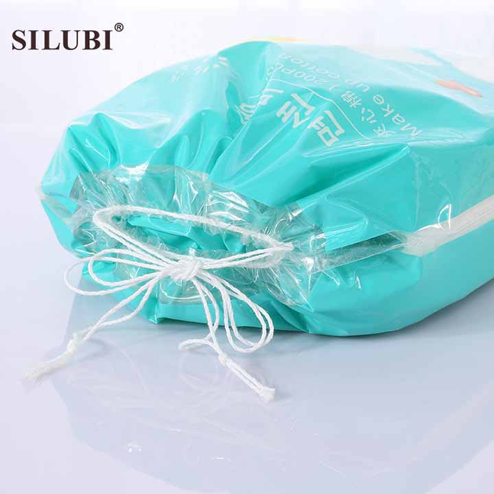 Bông tẩy trang 3 lớp cotton Silubi 200 Miếng dành cho mặt và móng tay