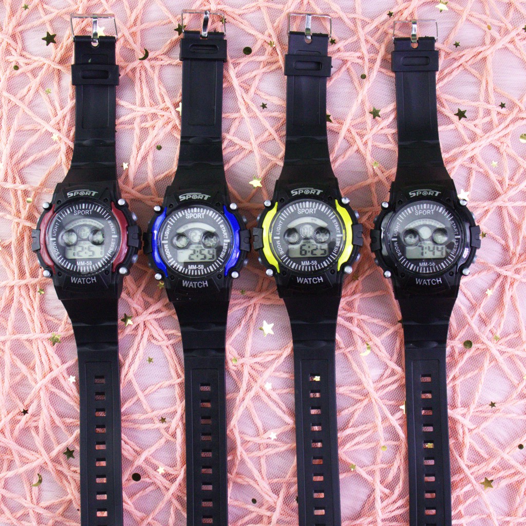 Đồng hồ điện tử nam nữ Sport SP015 thể thao cá tính, đầy đủ chức năng, đèn led cực đẹp, giá siêu rẻ