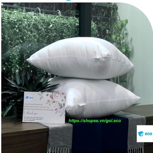 Ruột gối vuông tựa lưng cao cấp Eco có dây khóa kéo