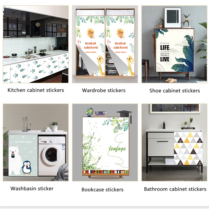 Rèm vải dày chống bụi chống thấm nước cho cửa tủ nhà bếp，Tủ rèm Velcro Rèm chìm Không cần đục lỗ Chống bụi tự dính Nhà bếp Cửa sổ Màn che Rèm chân tường，Tủ bếp trượt giá rẻ Rèm che tủ bếp