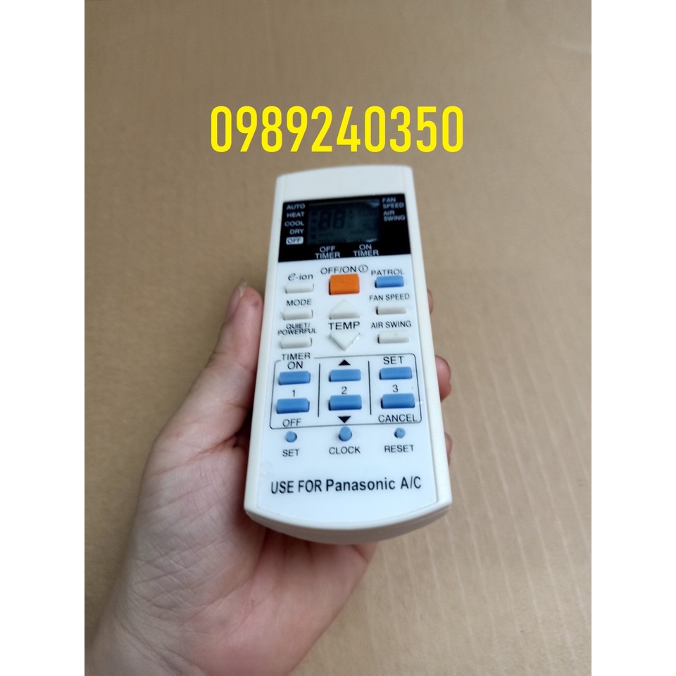 Remote điều khiển điều hòa máy lạnh Panasonic