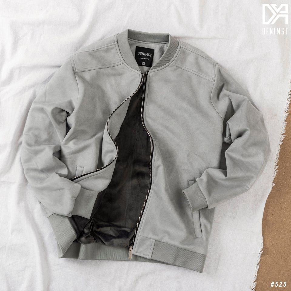 Áo Bomber Da Lộn Lót Nhung DNS 525