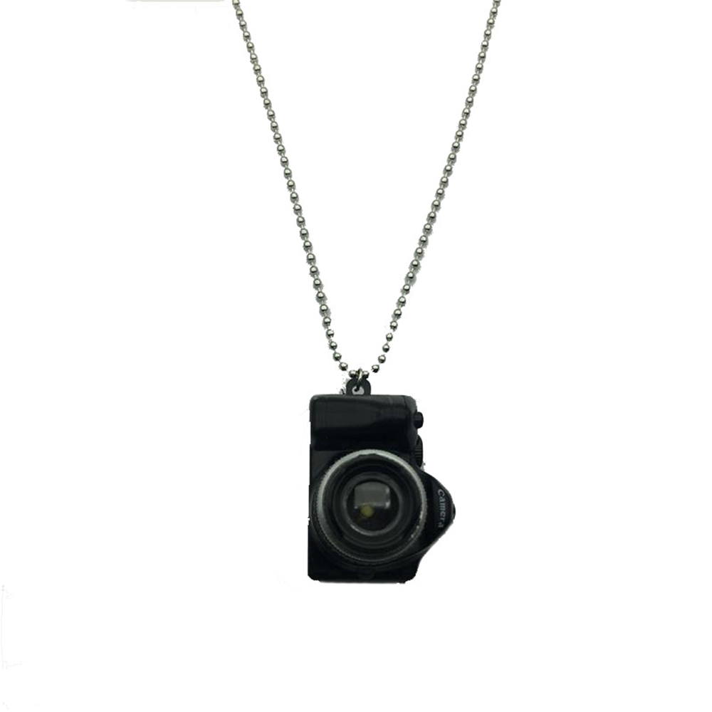 Dây Chuyền Bằng Hợp Kim Hình Camera Có Đèn LED Độc Đáo