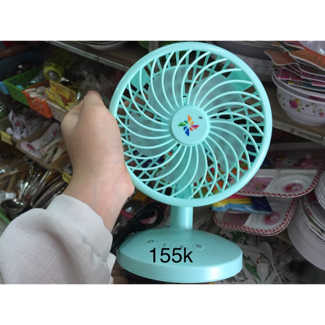 Quạt tích điện fan mini