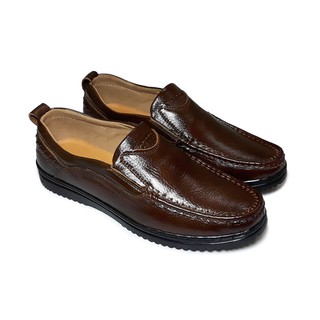 Giày lười nam happyshoes da bò thật - hs20
