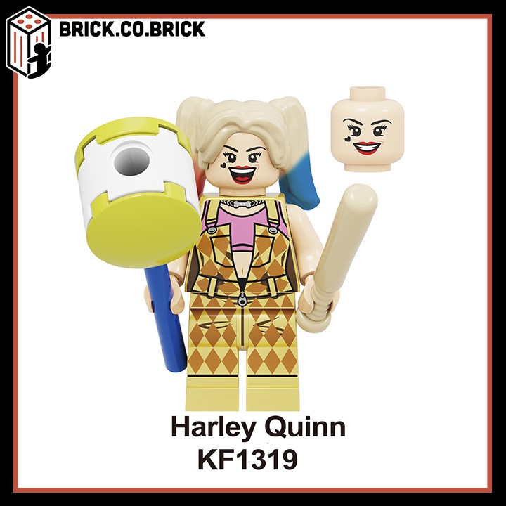 Lego Super Hero Non Đồ Chơi Lắp Ráp Mô Hình Siêu Anh Hùng DC Harley Quinn Birds of Prey mẫu mới siêu HOT