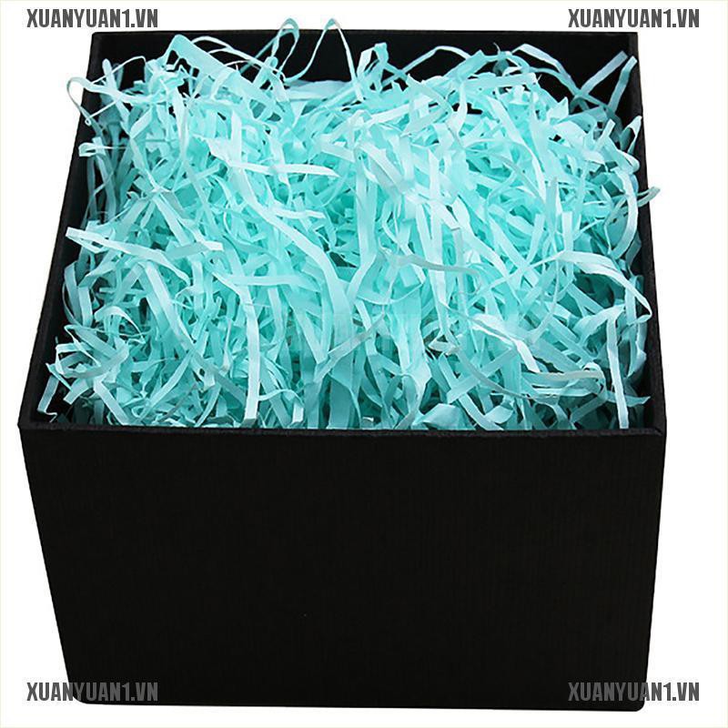 [XUANYUAN1] Hộp Giấy Gói Quà Trang Trí Tiệc Raffia Shredded