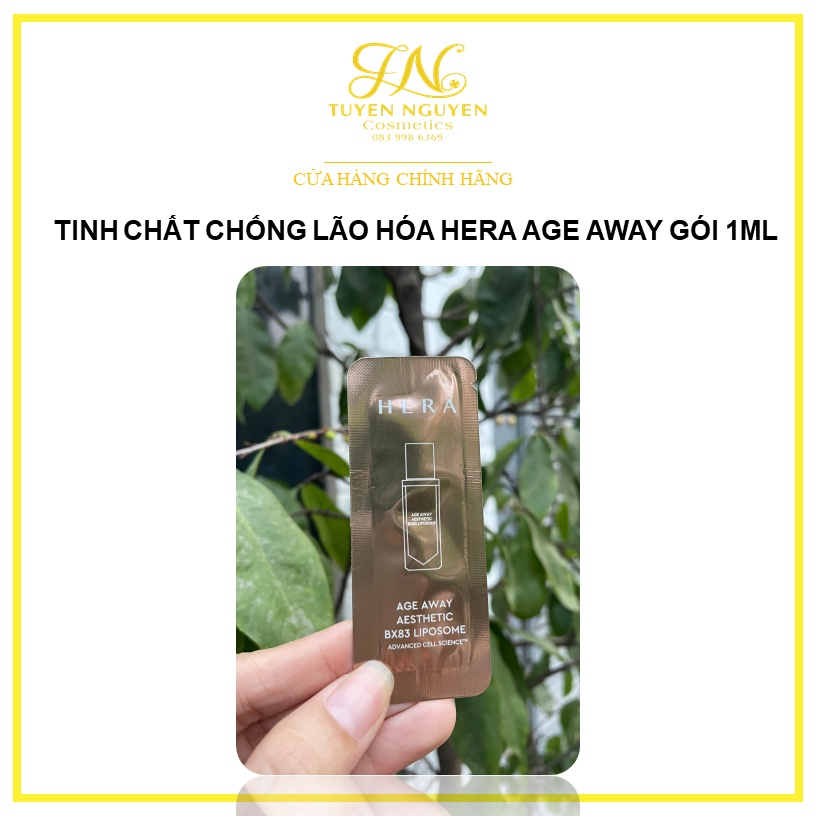 Tinh chất chống lão hóa Hera age away gói 1ml