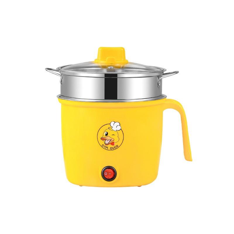 Nồi lẩu Hấp Mini Đa Năng 2 Tầng Vịt Vàng