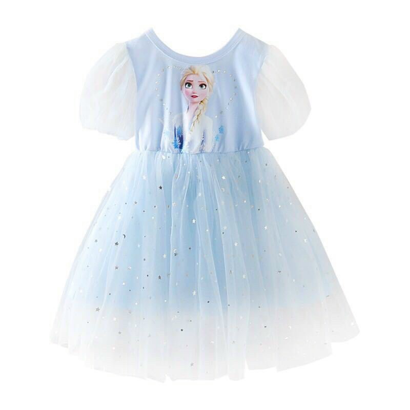 Váy Elsa Chân Voan