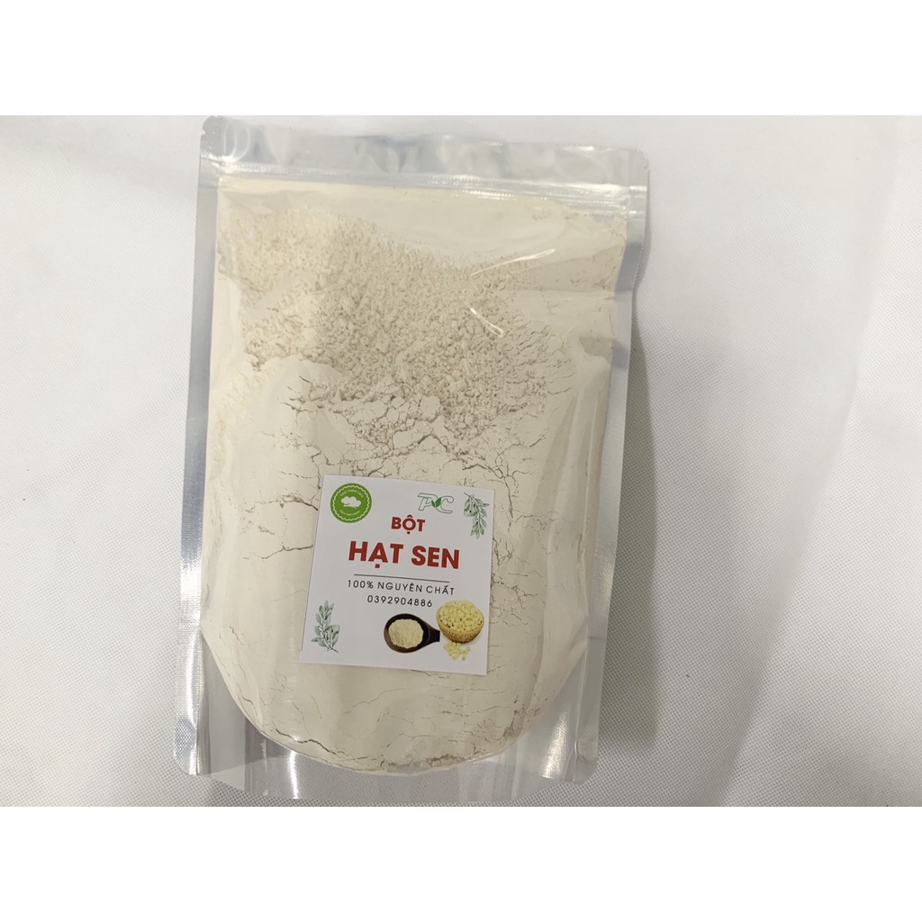 Bột hạt sen nguyên chất thơm ngon, bổ dưỡng (500gram-1kg)