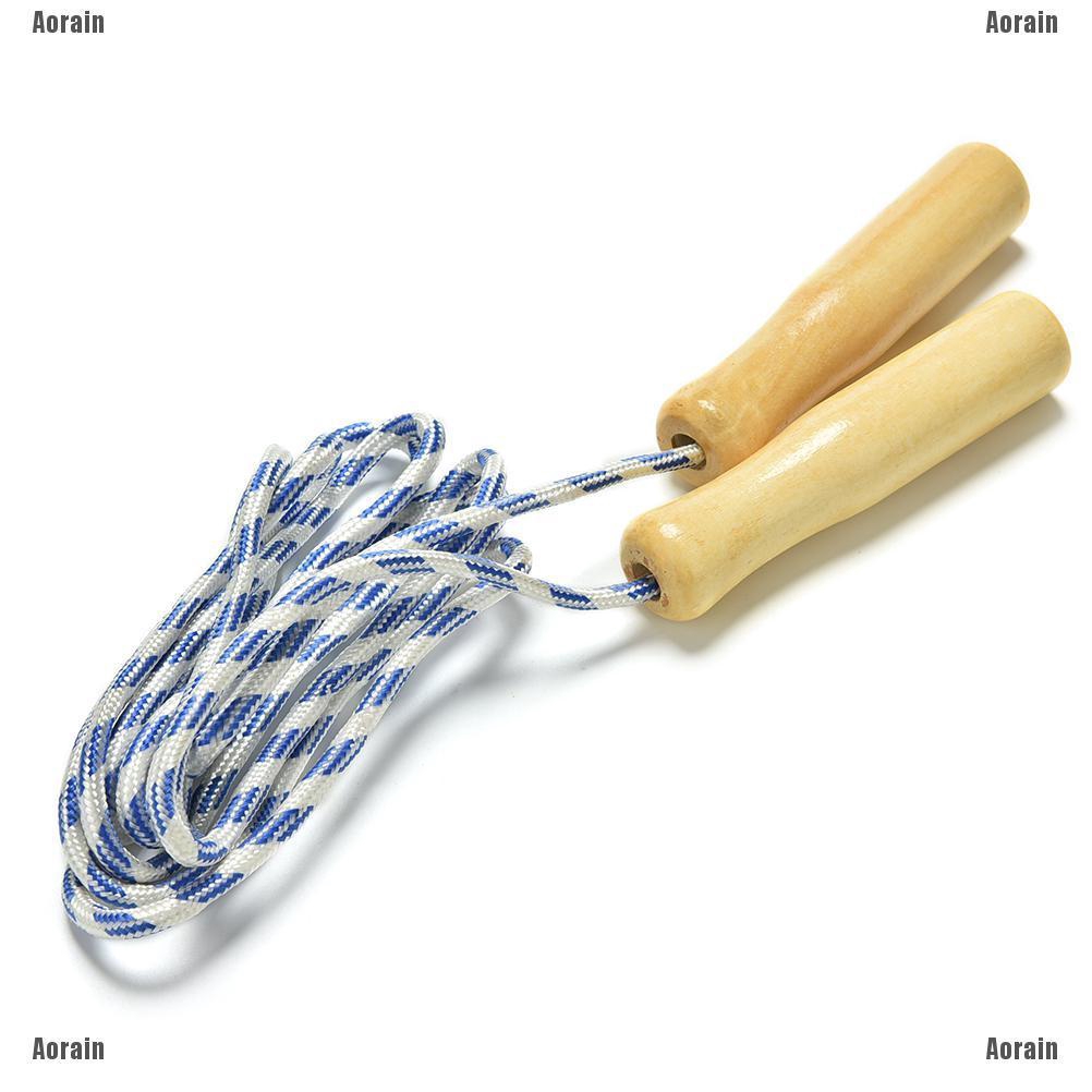 Dây Nhảy Tay Cầm Bằng Gỗ Dành Cho Trẻ Em