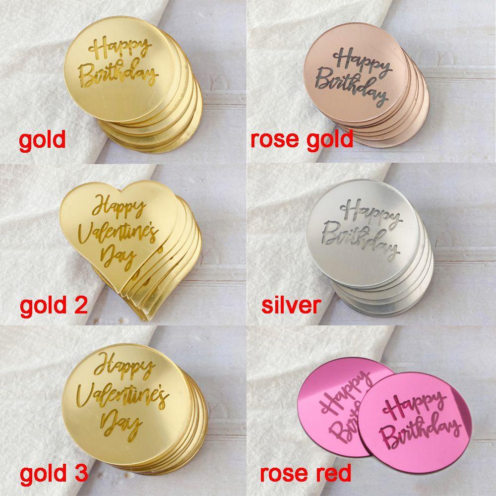 Set 10 que cắm bánh cupcake KUNHEV trang trí nhiều hình dạng và màu sắc