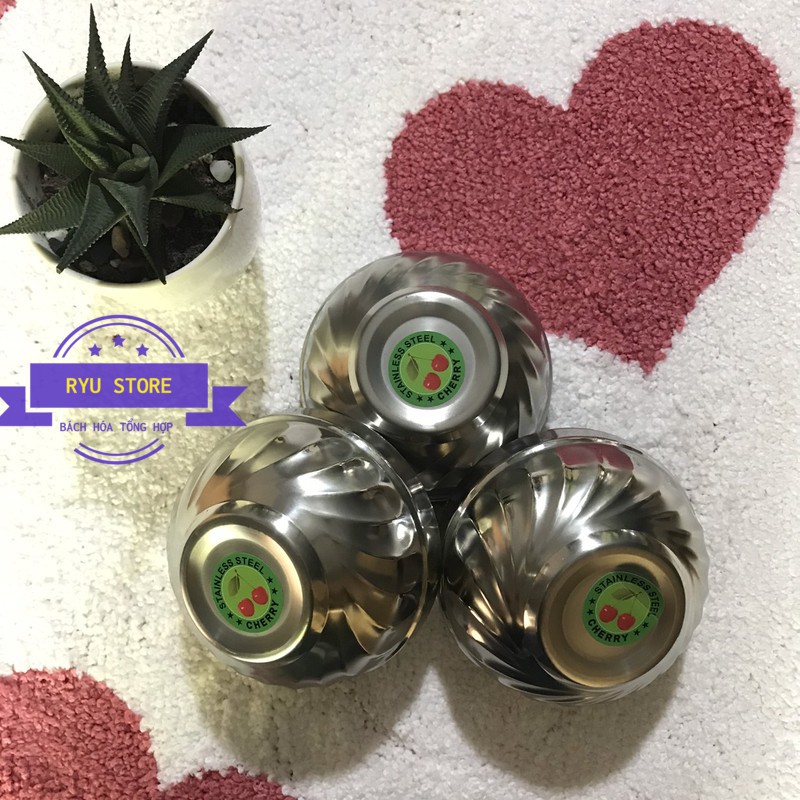 Bộ Bát Inox 10 Cái Sang Trọng, Bộ Bát Inox
