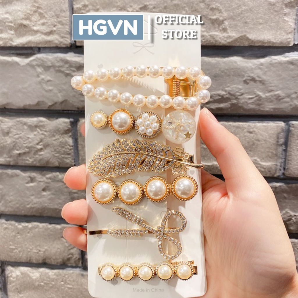 SET 6 Kẹp Tóc Thời Trang Hàn Quốc KT_601