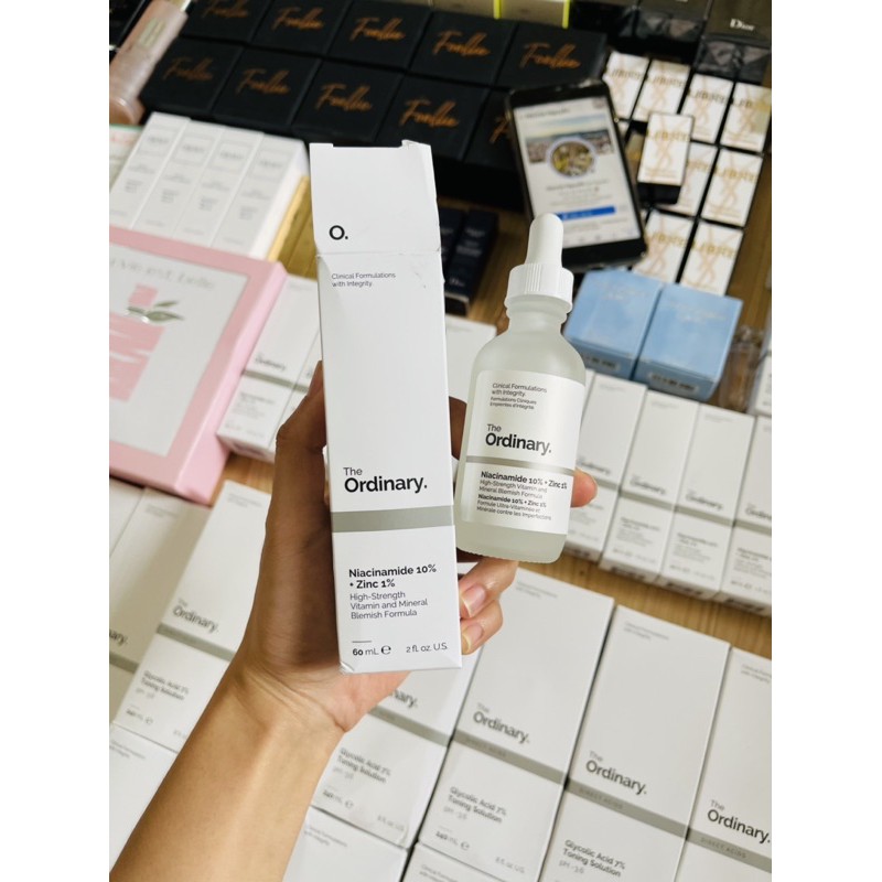 [BẢN CANADA CÓ BILL]  SERUM DƯỠNG DA THE ORDINARY NIACINAMIDE 10% + ZIN C 1% 30ml và 60ml