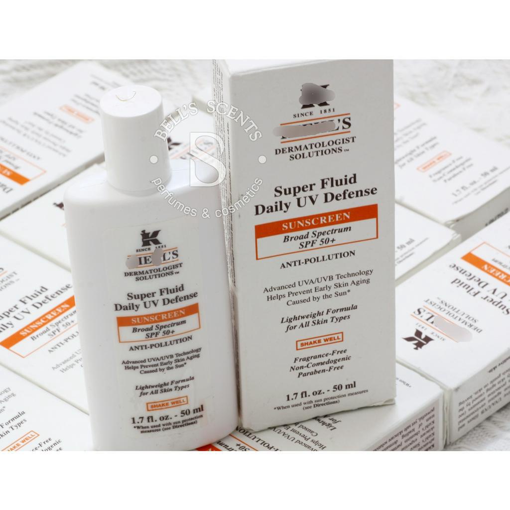 [Hàng Mỹ] Kem chống nắng Ki.ehlss Super Fluid Daily UV Defense SPF50+ 50ml