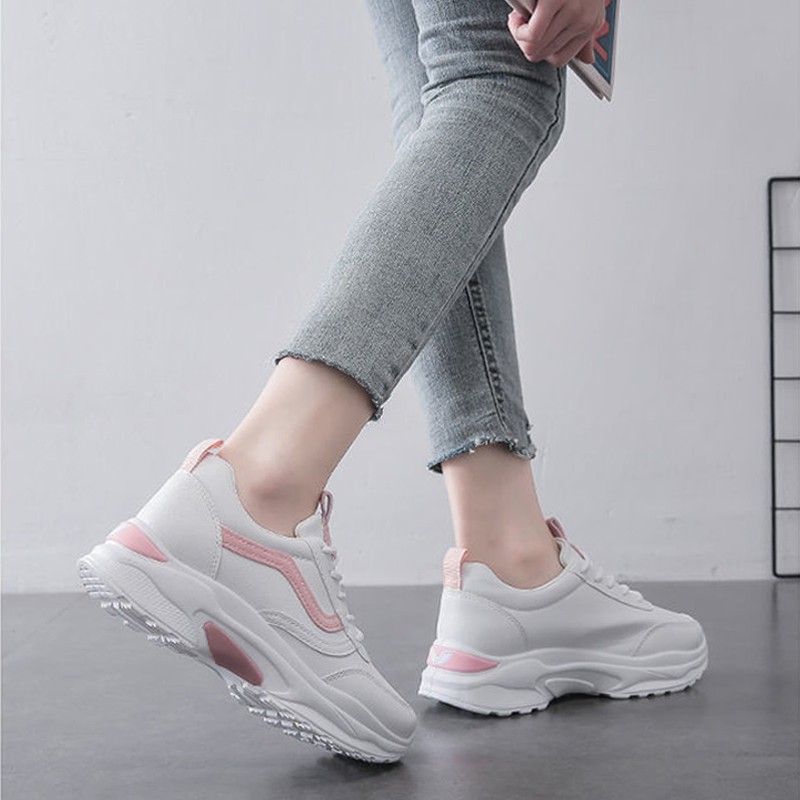 [Mã FAGREEN245 giảm tới 30K đơn 99K] Giày Thể Thao Nữ Sneaker LIMOU đế cao 6 phân, êm nhẹ | BigBuy360 - bigbuy360.vn