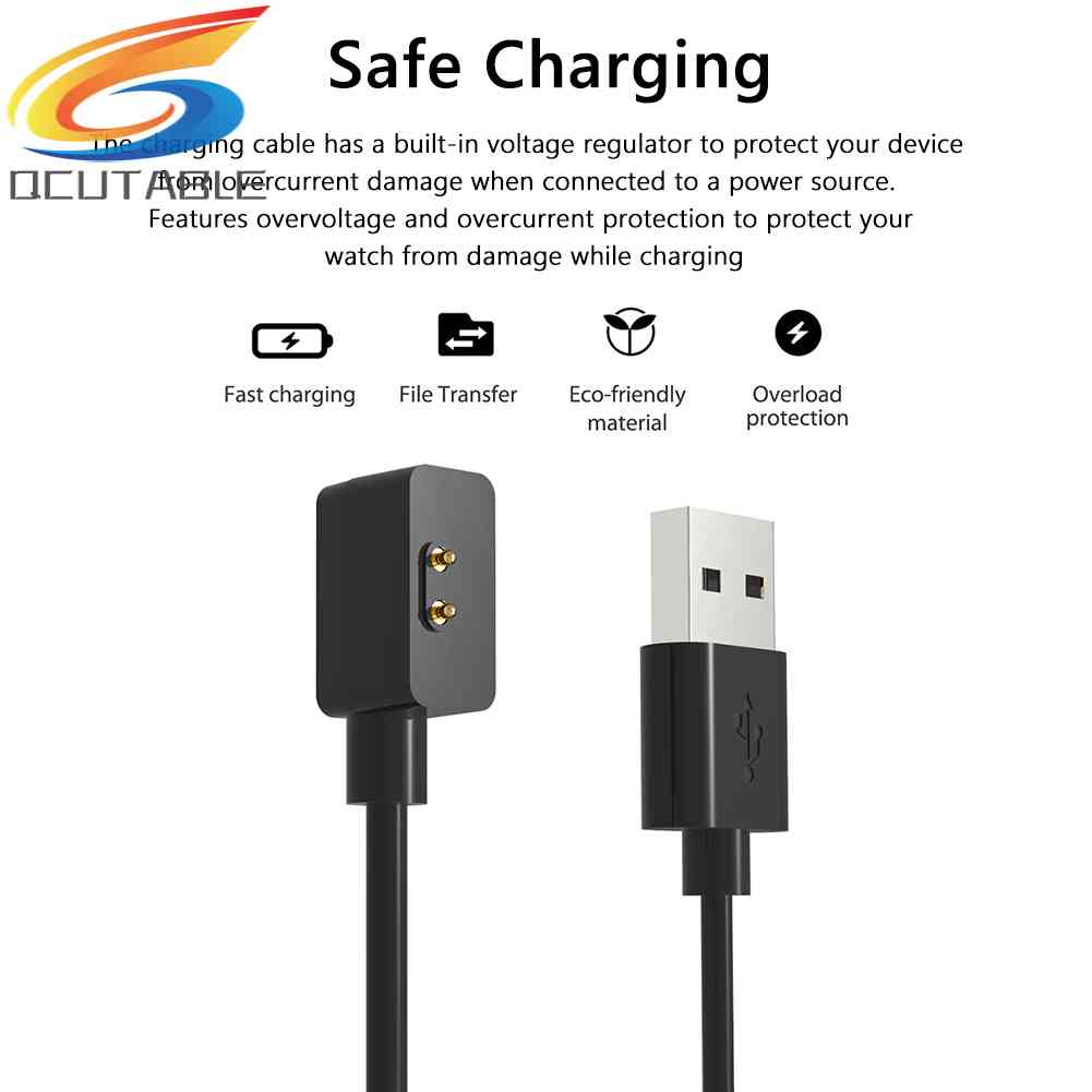 Cáp Sạc Từ Tính Cổng USB Cho Đồng Hồ Thông Minh Xiaomi Mi Band 7 Pro