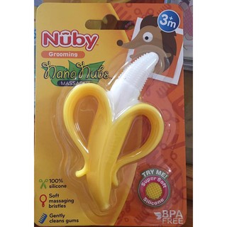 Ngậm nướu quả chuối Nuby 360 độ