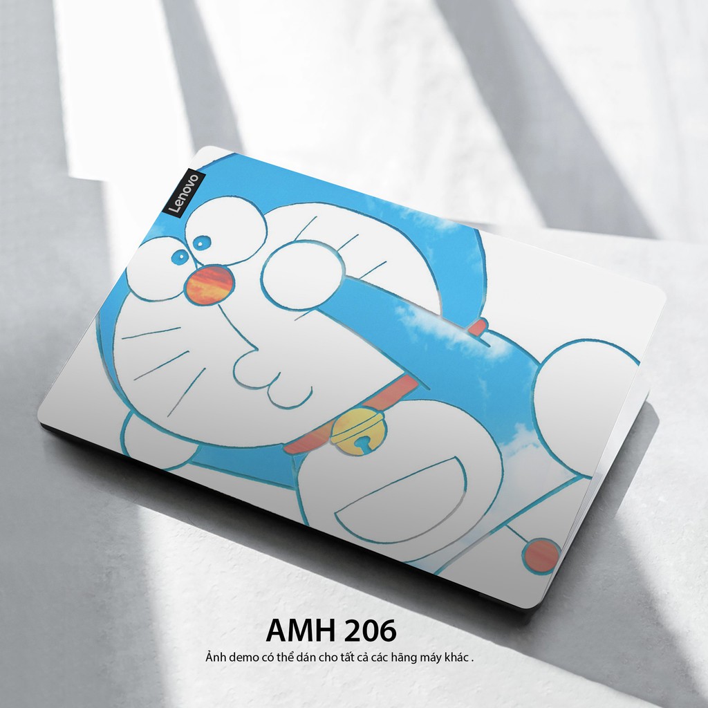 Bộ skin dán laptop mẫu Doraemon / Có mẫu decal dán cho tất cả các hãng máy tính