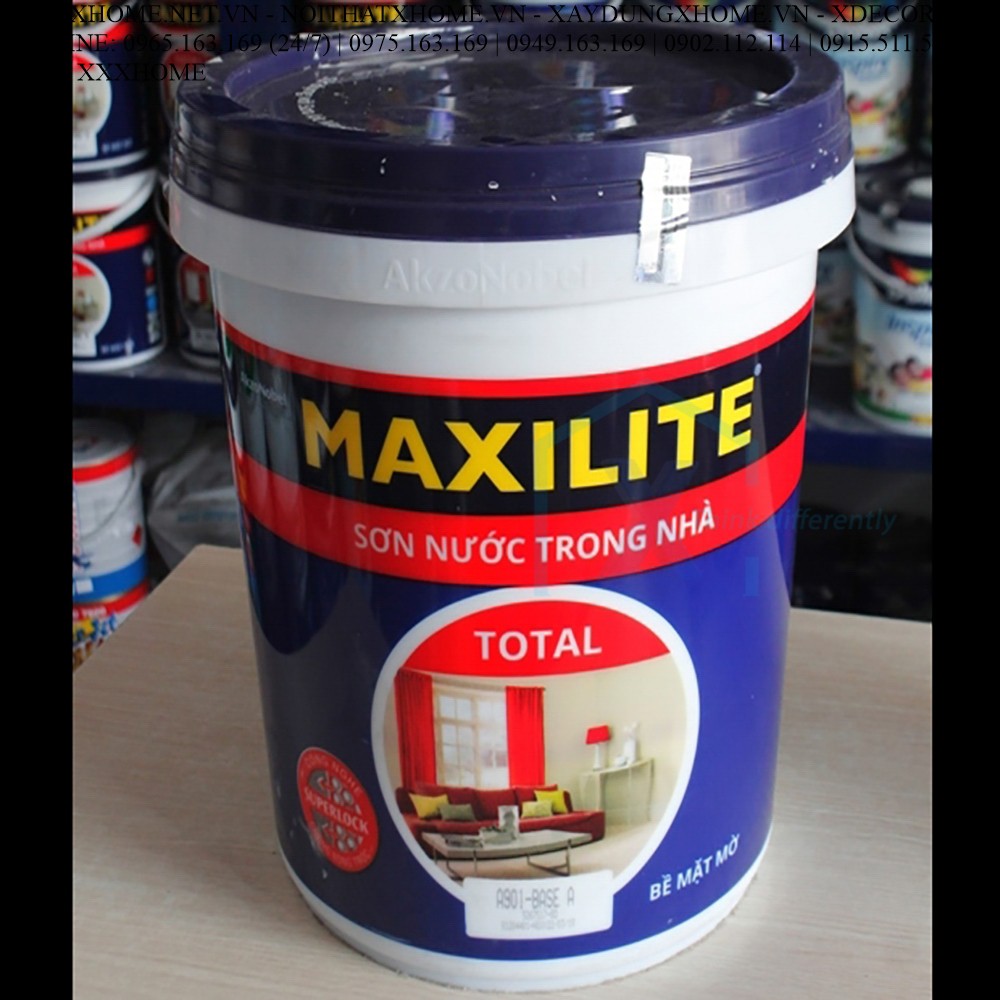 X HOME - Sơn DULUX - MAXILITE Sơn Nước Trong Nhà Maxilite Total💥NHẬN HÀNG TẠI NHÀ MÁY💥Giao hàng Toàn quốc - Ckhấu cao