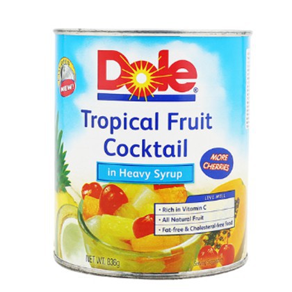 Cocktail trái cây nhiệt đới hiệu Dole 836g - TCN003