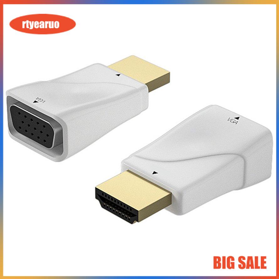 HDMI-compatible To VGA Adapter HDMI-compatible Adapter Cable VGA Adapter High Definition Stable Converter