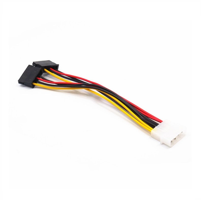 Cáp Chuyển Đổi Ổ Cứng 4 Pin Ide Molex Sang 2 Serial Ata Sata Y