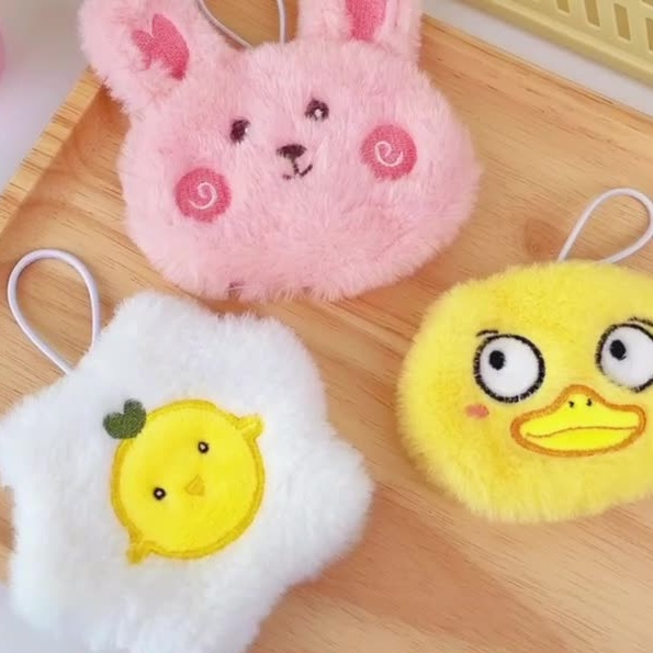 Túi Chườm Bông Hình Thú Giữ Ấm Giảm Đau Bụng Kinh