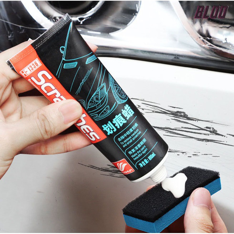 Sáp Xóa Vết Trầy Xước Và Đánh Bóng Sơn Cho Xe Hơi 100ml MARRYSTORE
