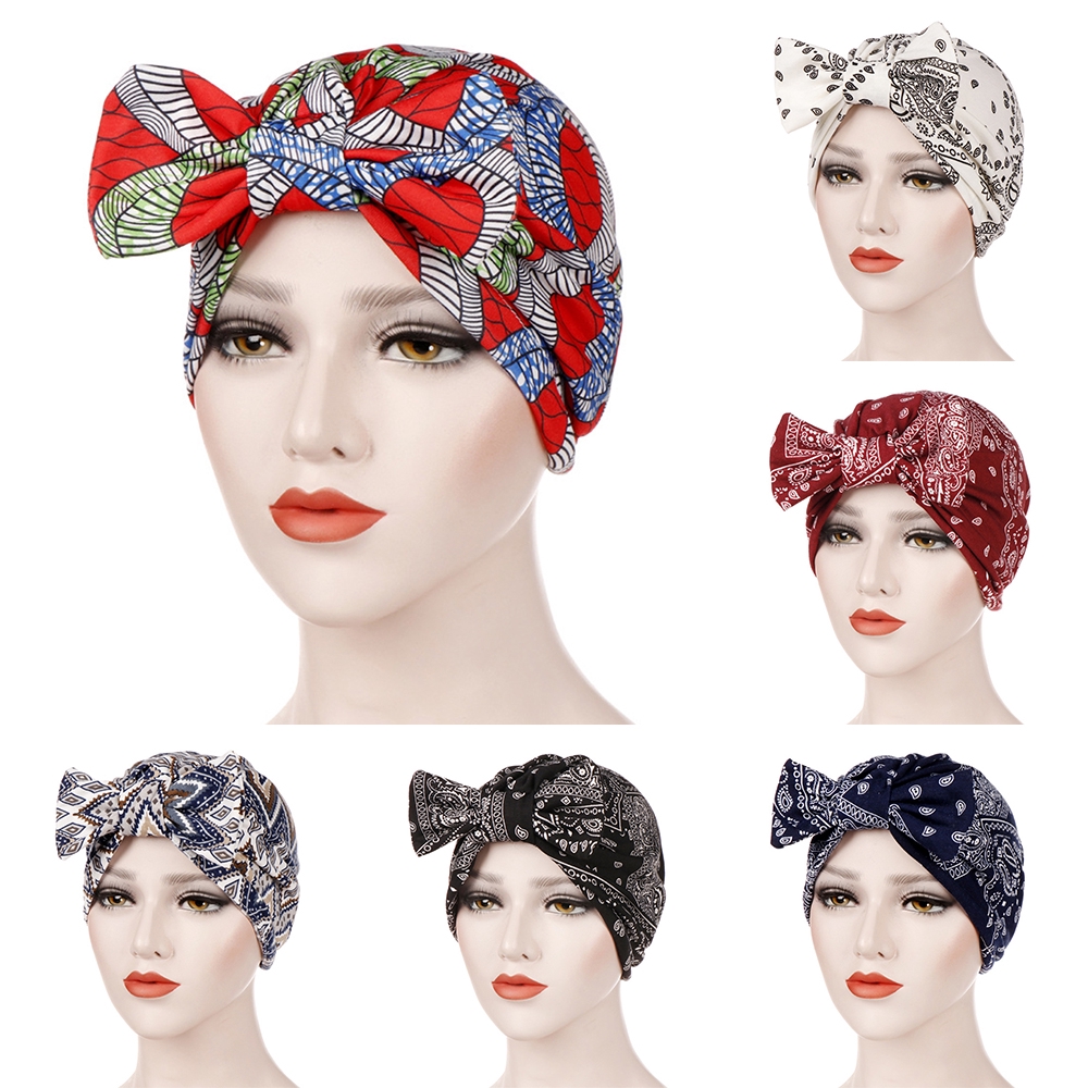 Mũ trùm đầu co giãn phong cách Hồi giáo cho nữ