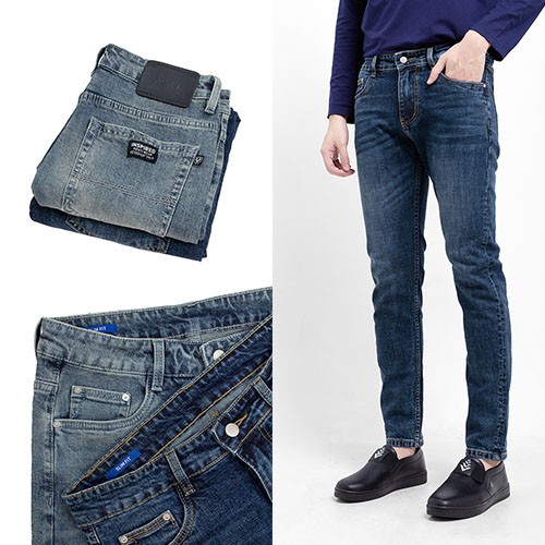 Quần Dài Jean Y2010 Slimfit Đơn Giản B47 19821|YaMe|