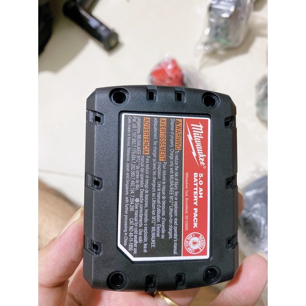 Pin đóng mới milwaukee m12