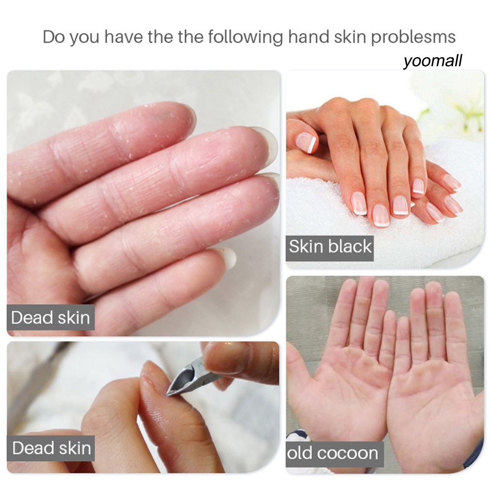 [Hàng mới về] 2 Miếng Mặt Nạ Tay EFERO Tẩy Tế Bào Chết Dưỡng Ẩm Chăm Sóc Da Đôi Bàn Tay