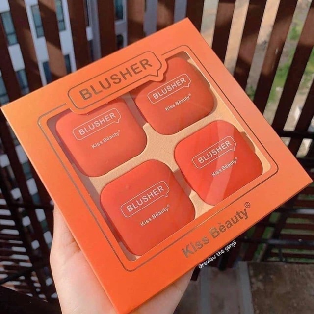 SET 4 HỘP MÁ HỒNG KISS BEAUTY BLUSHER | BigBuy360 - bigbuy360.vn