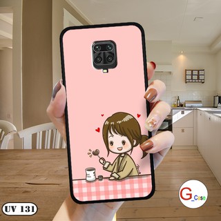 Ốp lưng Xiaomi Redmi Note 9S-9Pro nhám viền dẻo