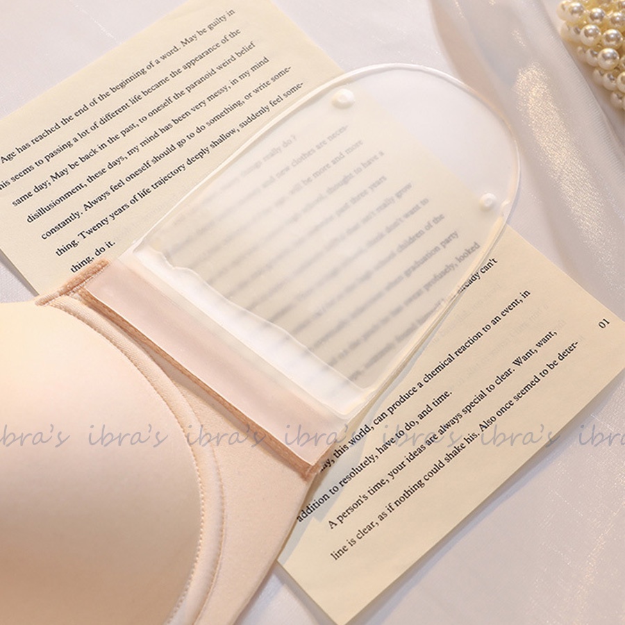 Áo Ngực Không Dây Mặc Hở Lưng IBRA'S STORE Áo Ngực Mặc Váy Cưới, Đầm Chống Tụt Siêu Nhẹ, Bra Lót Dán Tàng Hình IBRA A32