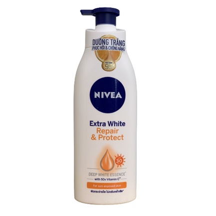 Lotion dưỡng da chống nắng NIVEA Extra White Repair &amp; Protect Body Lotion 350ml