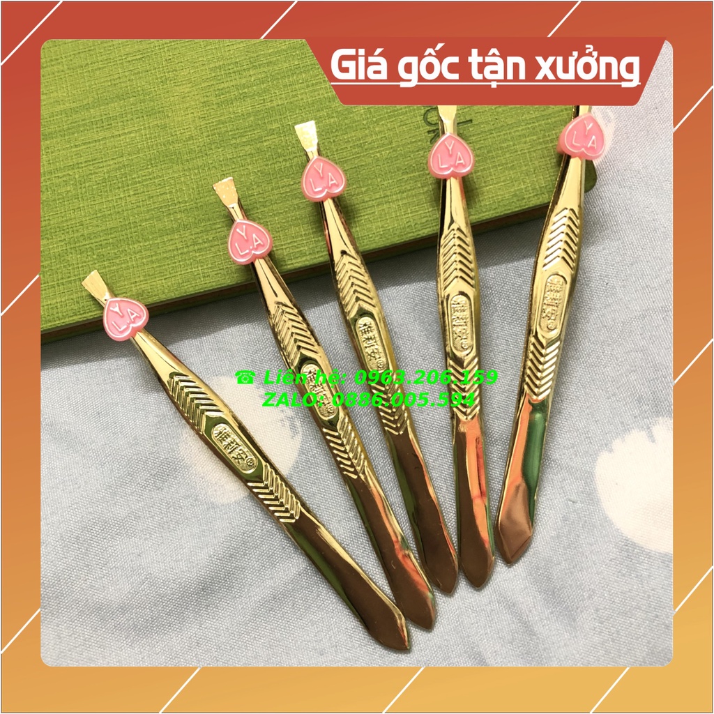 [NEW] Nhíp Nhổ Lông, Tóc Đa Năng, Chất Liệu Thép Mạ Vàng
