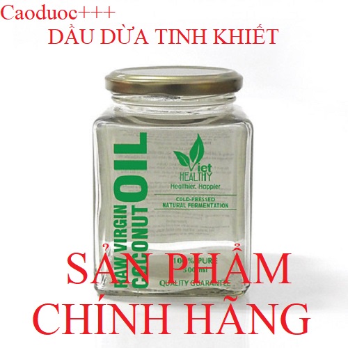 Dầu Dừa Viethealthy 500ml Dầu Dừa Tinh Khiết Tươi Lạnh