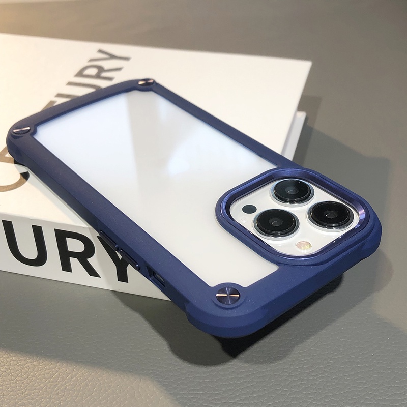 Ốp Điện Thoại Trong Suốt Có Túi Khí Chống Rơi Cho iPhone 14 13 12 11 Pro Max XS XR X 8 7 6 6S Plus + SE 2020