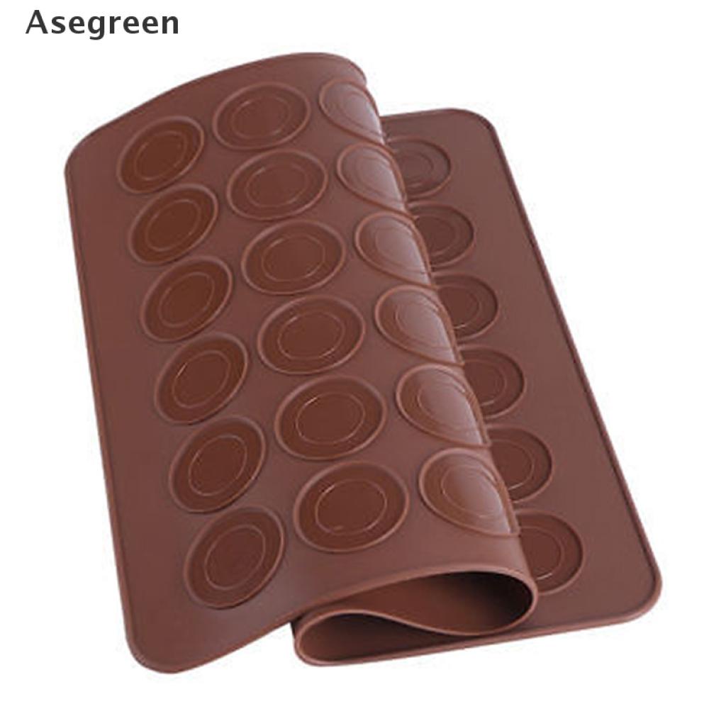Khay Làm Bánh Macaron 30 Ngăn Bằng Silicone Tiện Lợi
