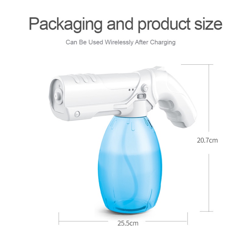 800ml Máy khử trùng không dây phun nano chất lượng cao tiện dụng