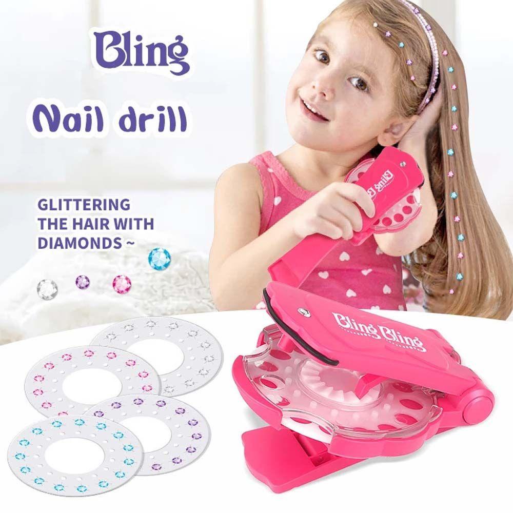 Đồ Chơi Trang Trí Tóc Lấp Lánh DIY Cho Bé Gái