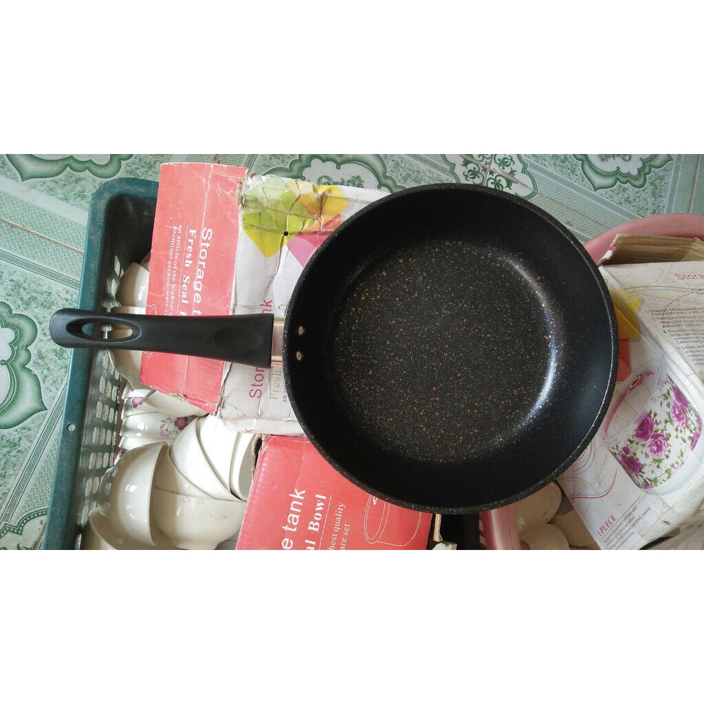 chảo vân đá đun từ(20cm)