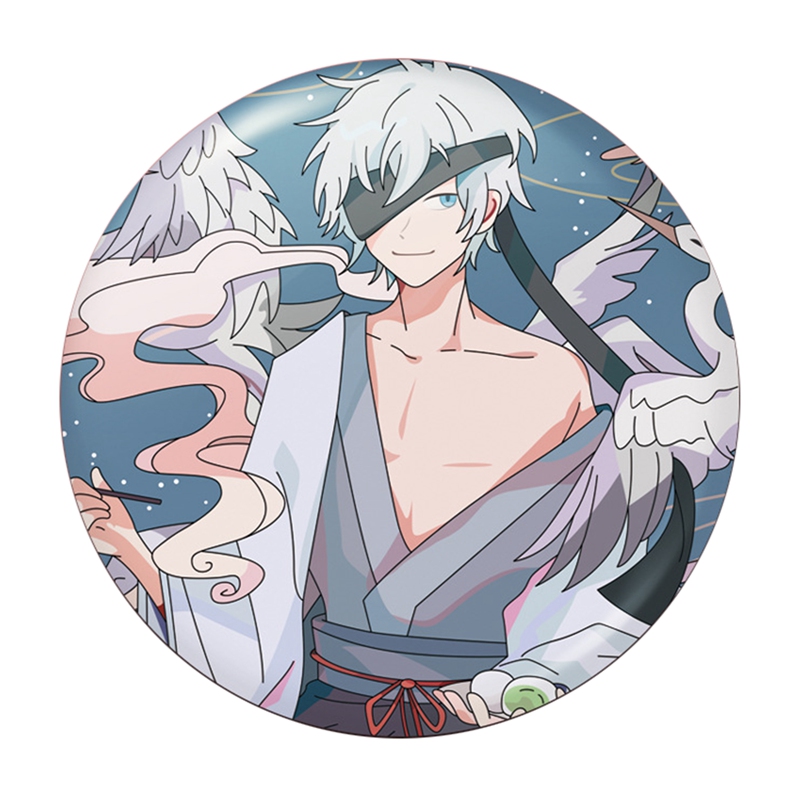 Ghim cài áo hình nhân vật Jujutsu Kaisen Ryoumen Fushiguaki Gojou Storu
